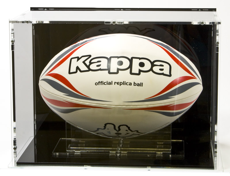 Rugby Ball Display Case